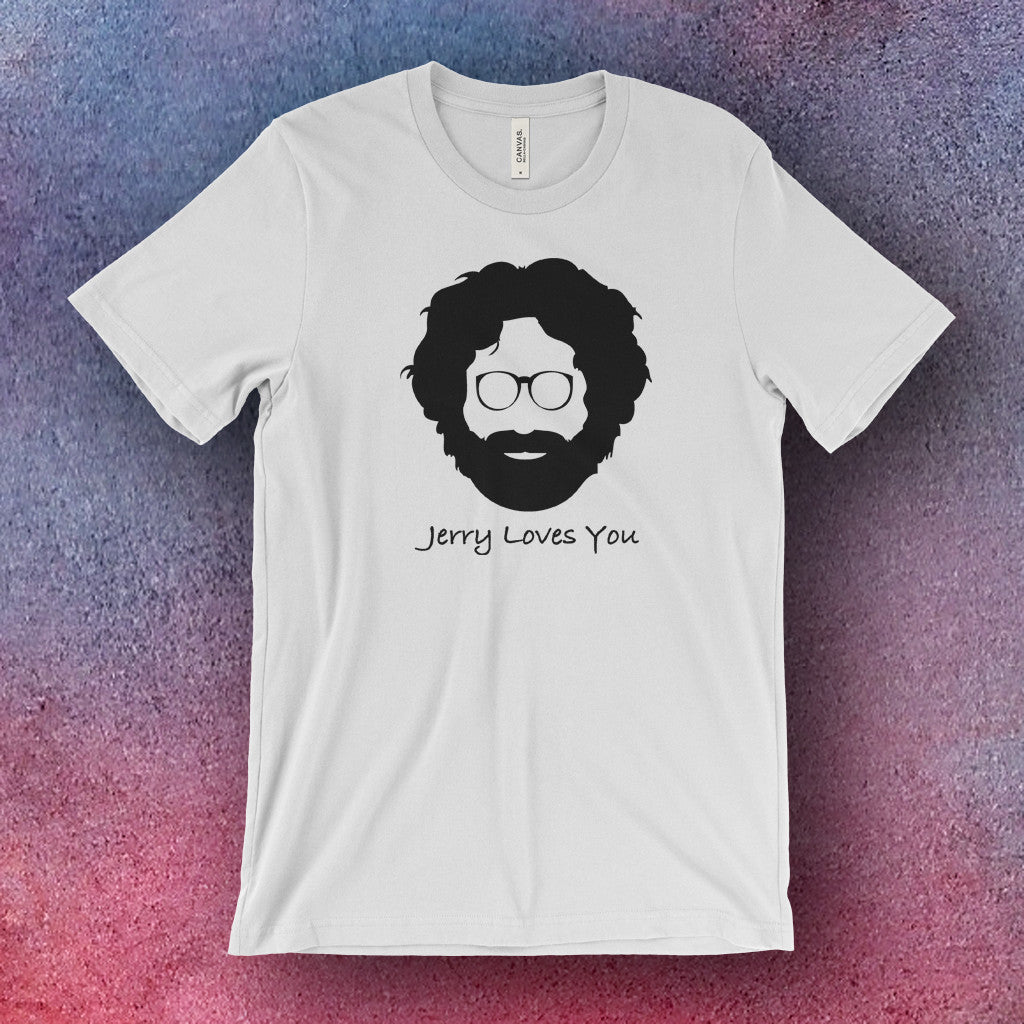 Grateful Dead Inspired Jerry Loves You Men's T-Shirt